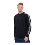 Logo Ærme Sweatshirt - Blå