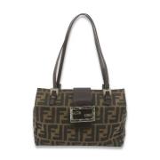 Pre-owned Canvas fendi-tasker