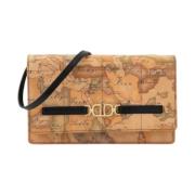 Elegant 3D Geo Pochette Taske Sort