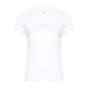 Broderet Logo Rund Hals T-shirts