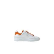 Orange Sneakers Klassisk Stil