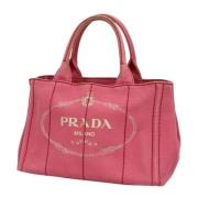 Pre-owned Canvas prada-tasker