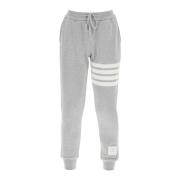 4-Bar Loopback Sweatpants med Snøre