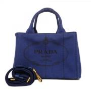 Pre-owned Canvas prada-tasker