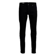 Sort Slim Fit Stræk Denim Jeans