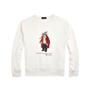 Bjørn Print Fleece Sweatshirt