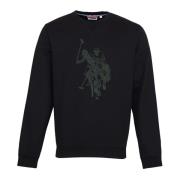 Sporty Pullover Sweatshirt til fritid