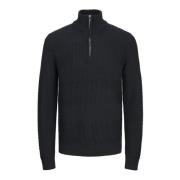 Moderne Twist Half-Zip Striktrøje