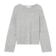 Strikket sweater i oversized pasform