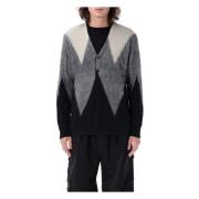 Sort Strik Cardigan AW24