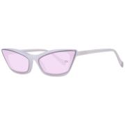 Pink Cat Eye Solbriller Gradient Linse