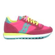 Fluorescerende Pink/Gul Sneakers