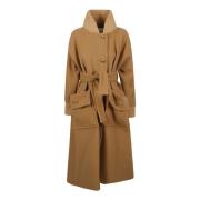 Oversized Cashmere Wool Coat