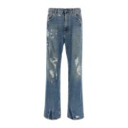 Bredbenet Denim Jeans