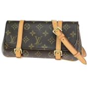 Pre-owned Canvas louis-vuitton-tasker