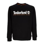 Sort Crew Neck Sweatshirt Langærmet