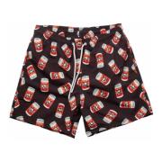 Øl Swimshorts med Duff Print