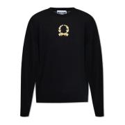 Sweater med logo