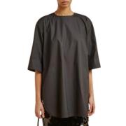 Moderne Oversized Bomuldsskjorte