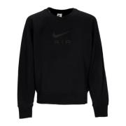 Sort Letvægts Crewneck Sweatshirt Air