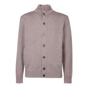 Beige Cardigan Sweater AW24