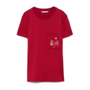 Rød Lomme T-shirts og Polos