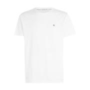 Hvid Monogram T-shirt Essential Modernitet