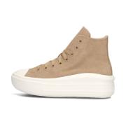 Brun Teddy High Top Platform Sneakers