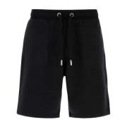 Sort bomuld Bermuda shorts