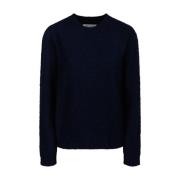 Navy Blue Nostalgisk Jumper