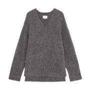 Kul V-Hals Alpaka Sweater