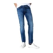 Slim Fit Bomuld Jeans Blå Kollektion