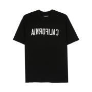 Sort Slogan Print Crew Neck T-shirt