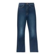 Luksus Ankel Flod Fray Denim Jeans