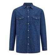 Bomuld Denim Overshirt