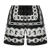 Badeshorts med Medusa Chains print