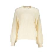 Elegant Turtleneck Sweater med Kontrastdetaljer