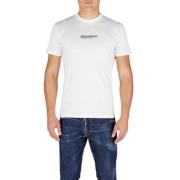 Herre Bomuld T-Shirt, Logo Print