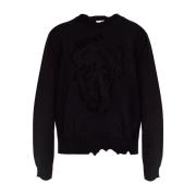 Skull Sweater Sort AW24