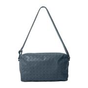 Geometrisk Flise Crossbody Taske