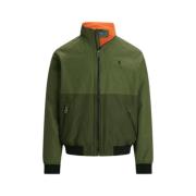 Farveblok Fleece-foret Jakke