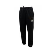 Sort Bomuld Elastan Sweatpants V1A6814 - 4424