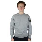 Grå Crewneck Sweatshirt Stilfuld Alsidig