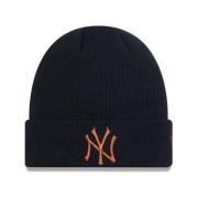 Sort Yankees League Manchet Beanie