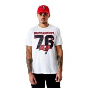 Hvid Buccaneers NFL Tee