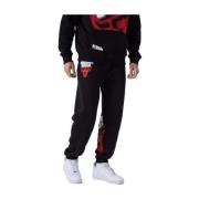 Sort Bulls NBA Neon Logo Jogger Bukser