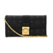 Lærred Tracy Clutch Taske