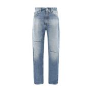 Straight Cotton Jeans