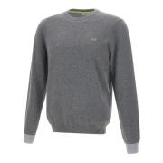 Herre Sweater Grå Crew Neck