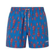 Hummer Print Badeshorts